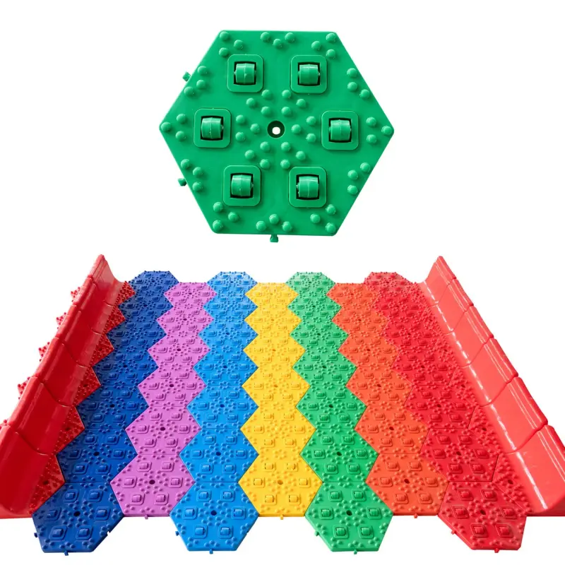 Amusement Playground Snow Slide Rainbow Slide Dry Ski Plastic Slide