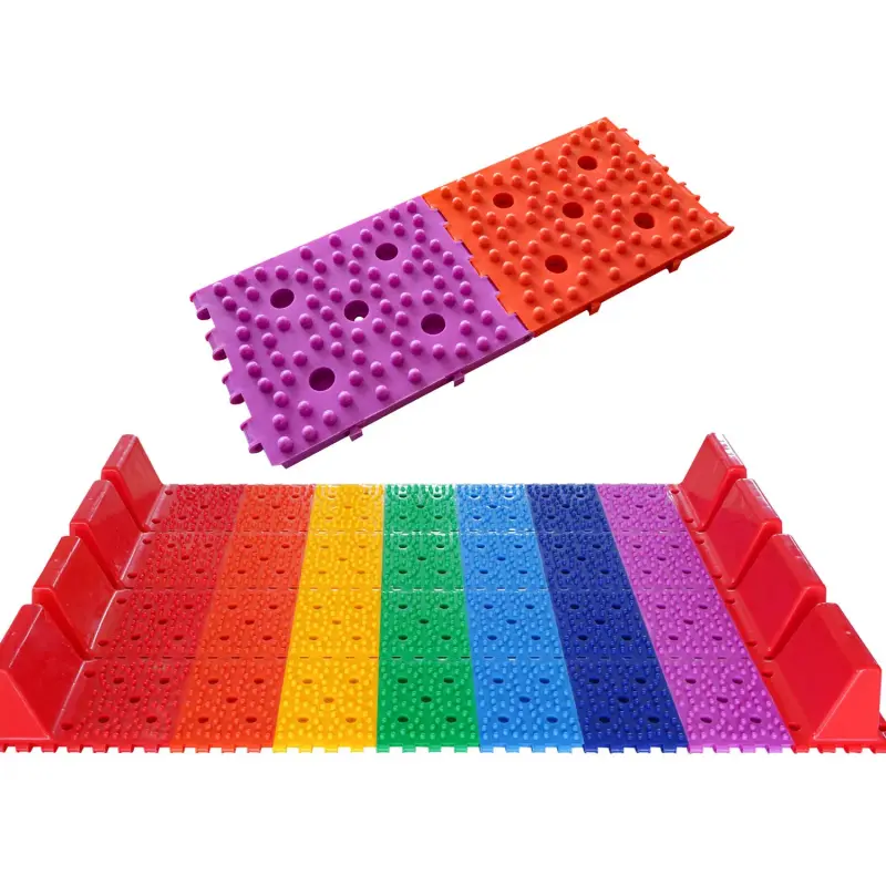 New Plastic Rainbow Dry Snow Slide Dry Ski Rainbow Snow Slip Slide for Amusement Park