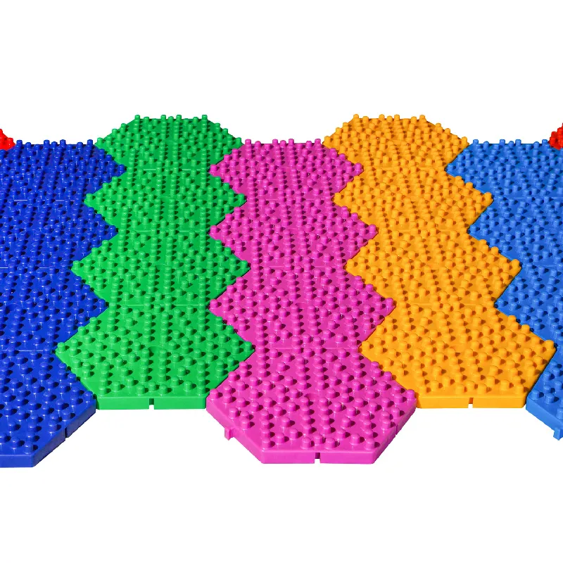 rainbow colored slides