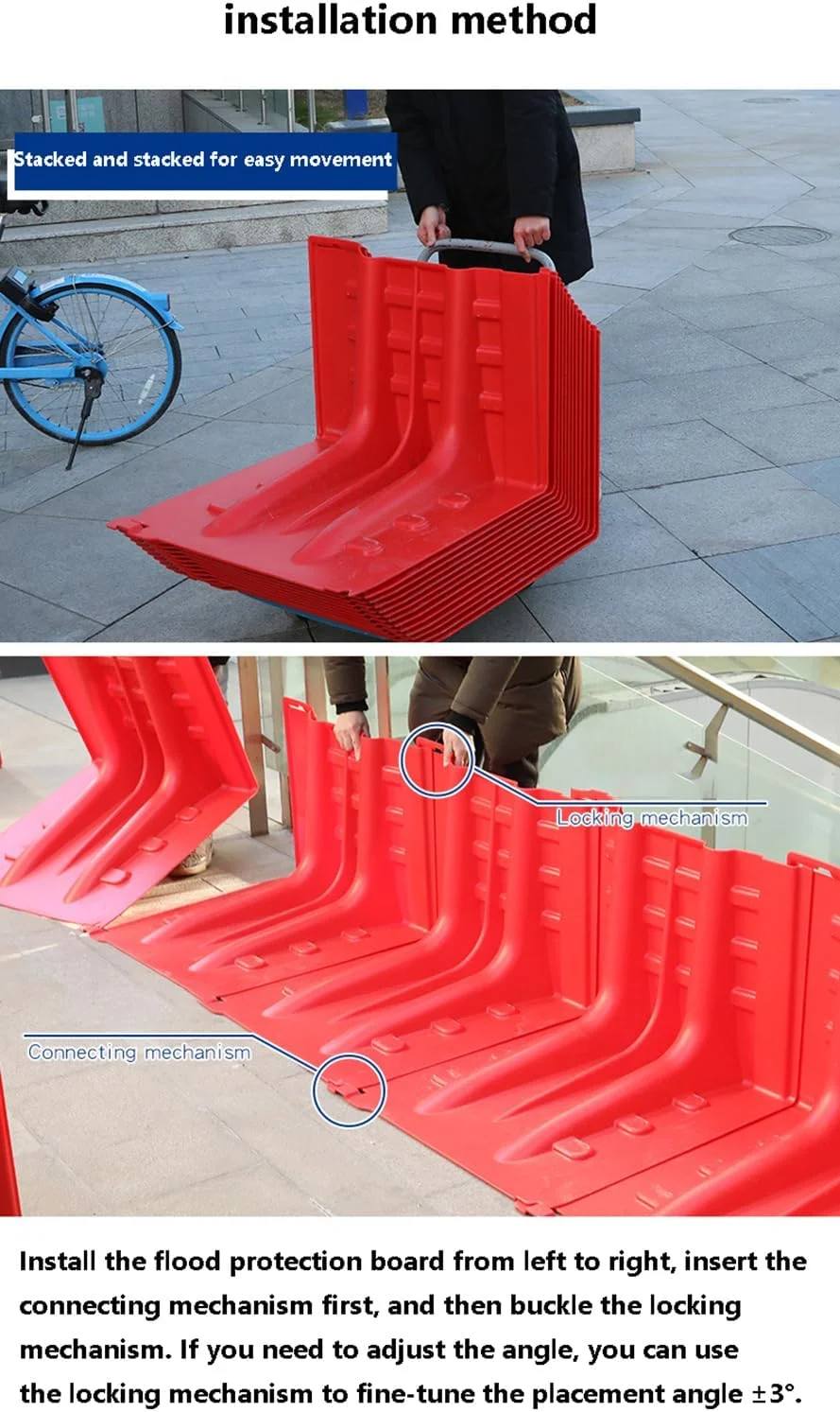 L-Shape ABS Plastic Flood Barrier