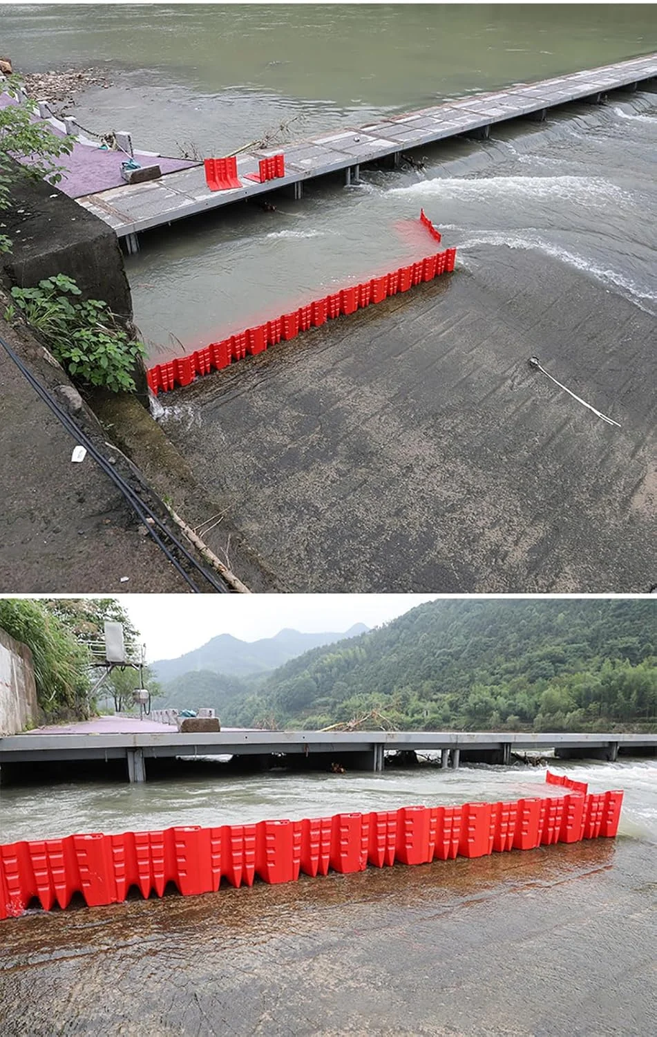 Easy Deployable System for Flood Control