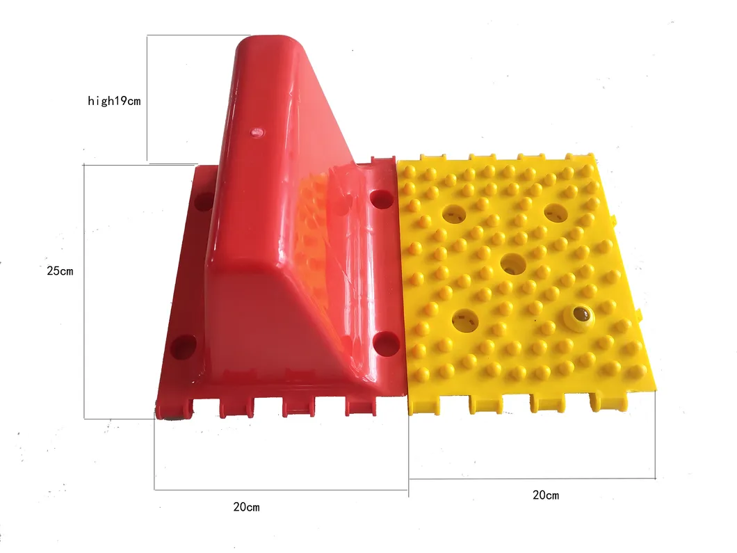 Plastic colourful slide 