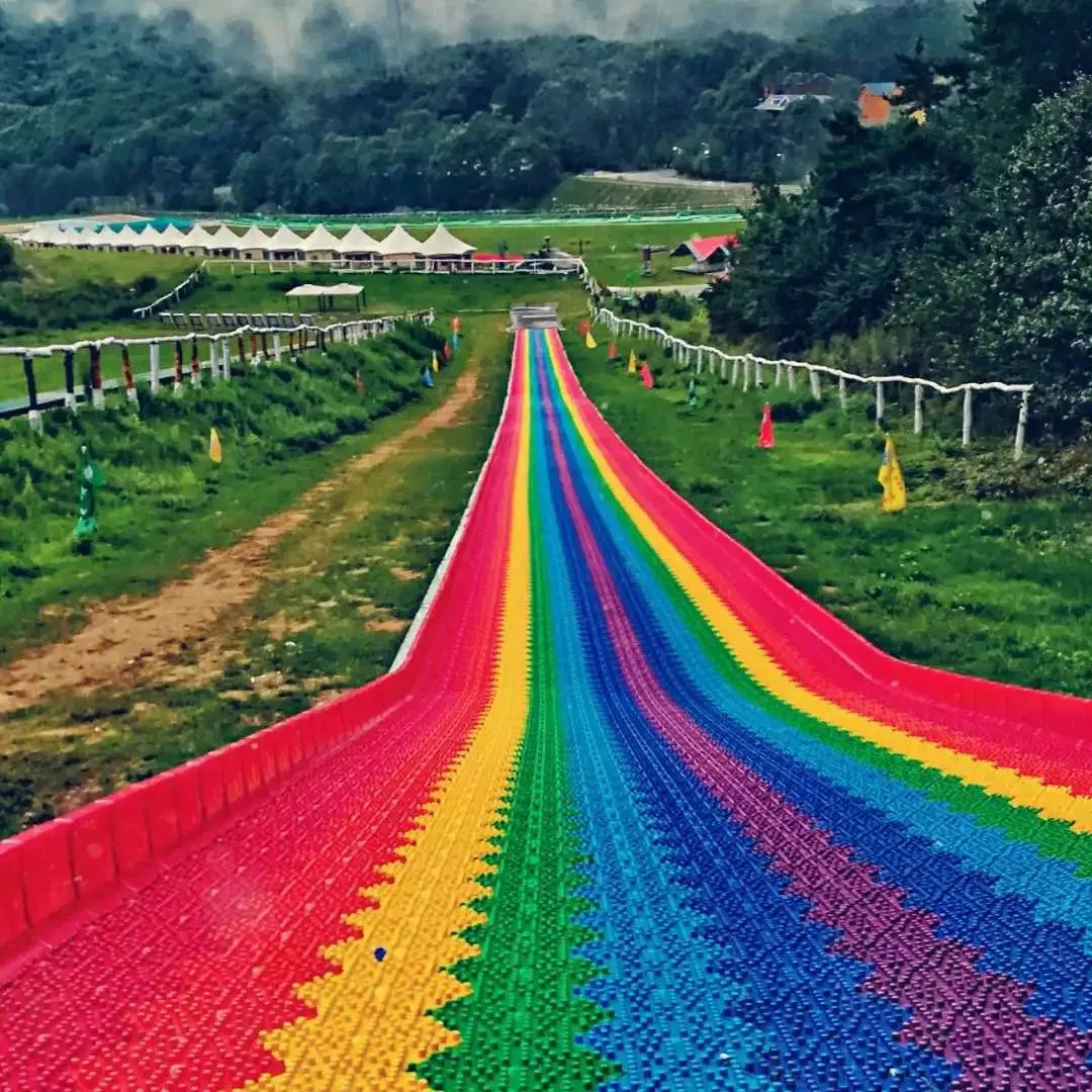 colourful slide