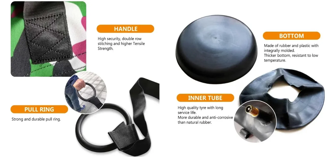 inflatable snow tube