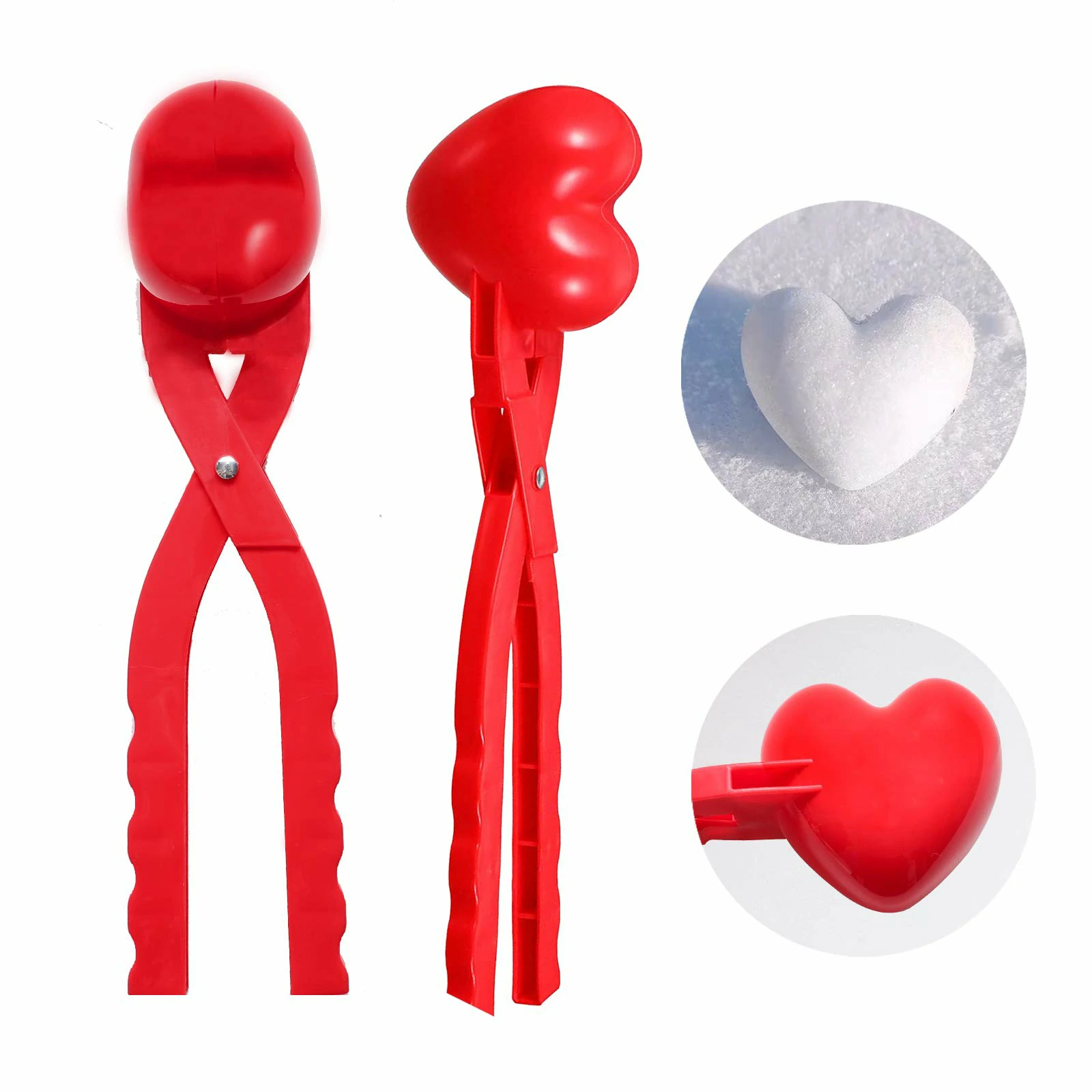 Heart Shaped Snowball Maker
